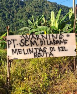 Forum Peduli Masyarakat Routa Minta Negara Hadir Soal Aksi Blokade PT. SCM di Routa
